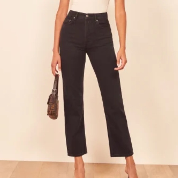 Reformation Denim - BRAND NEW - Reformation Cynthia High Rise Straight Jeans